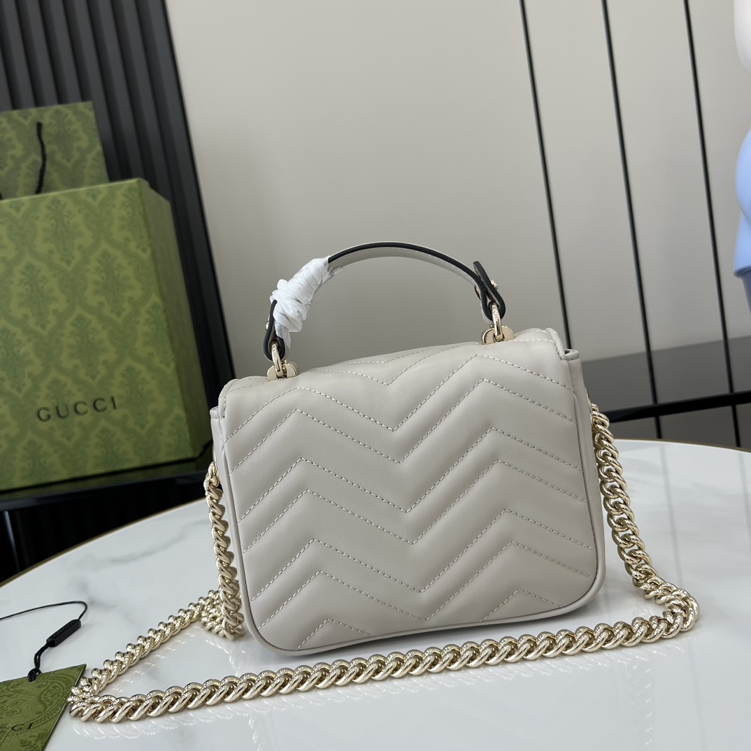 G*u*i gg marmont mini top handle bag