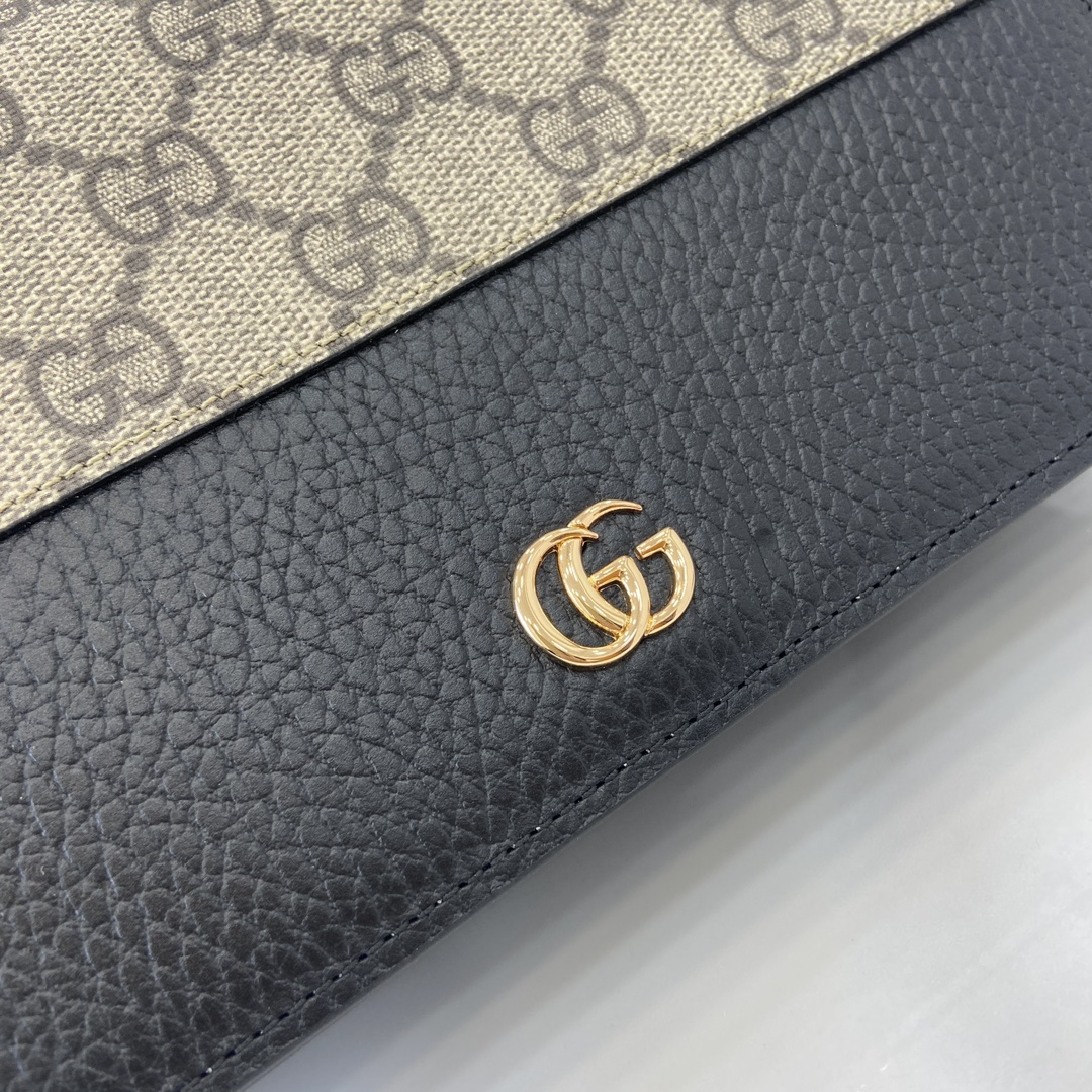 G*u*i gg marmont leather mini chain bag