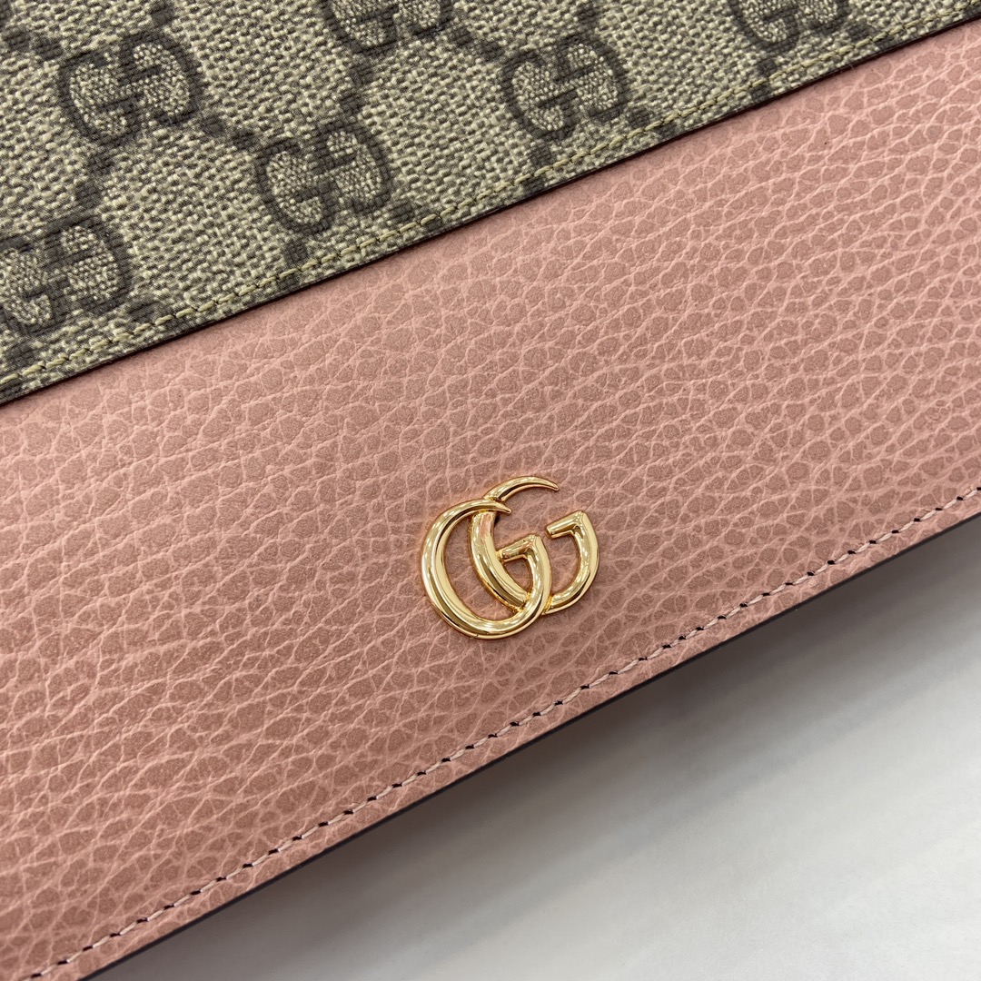 G*u*i gg marmont leather mini chain bag