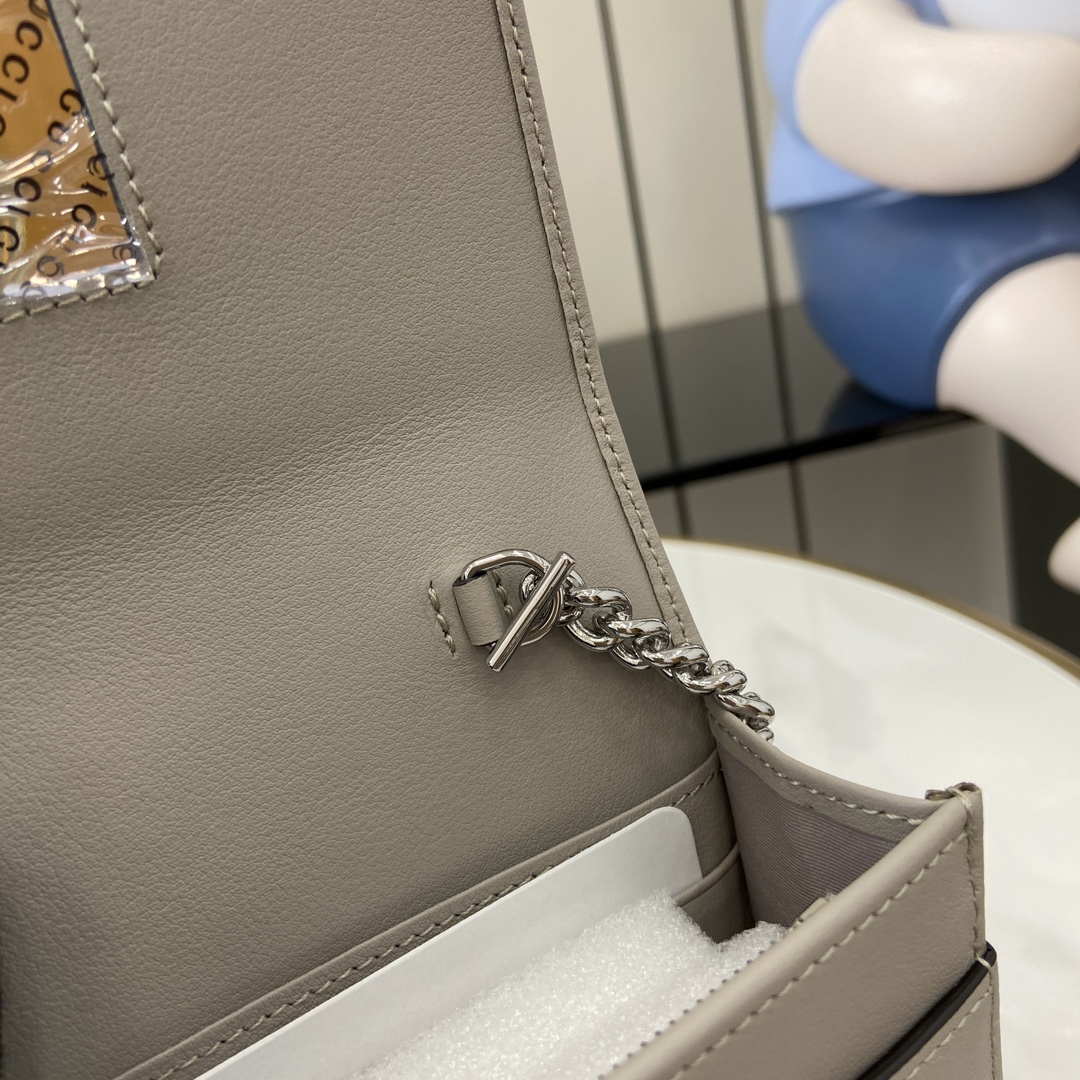G*u*i gg marmont chain wallet