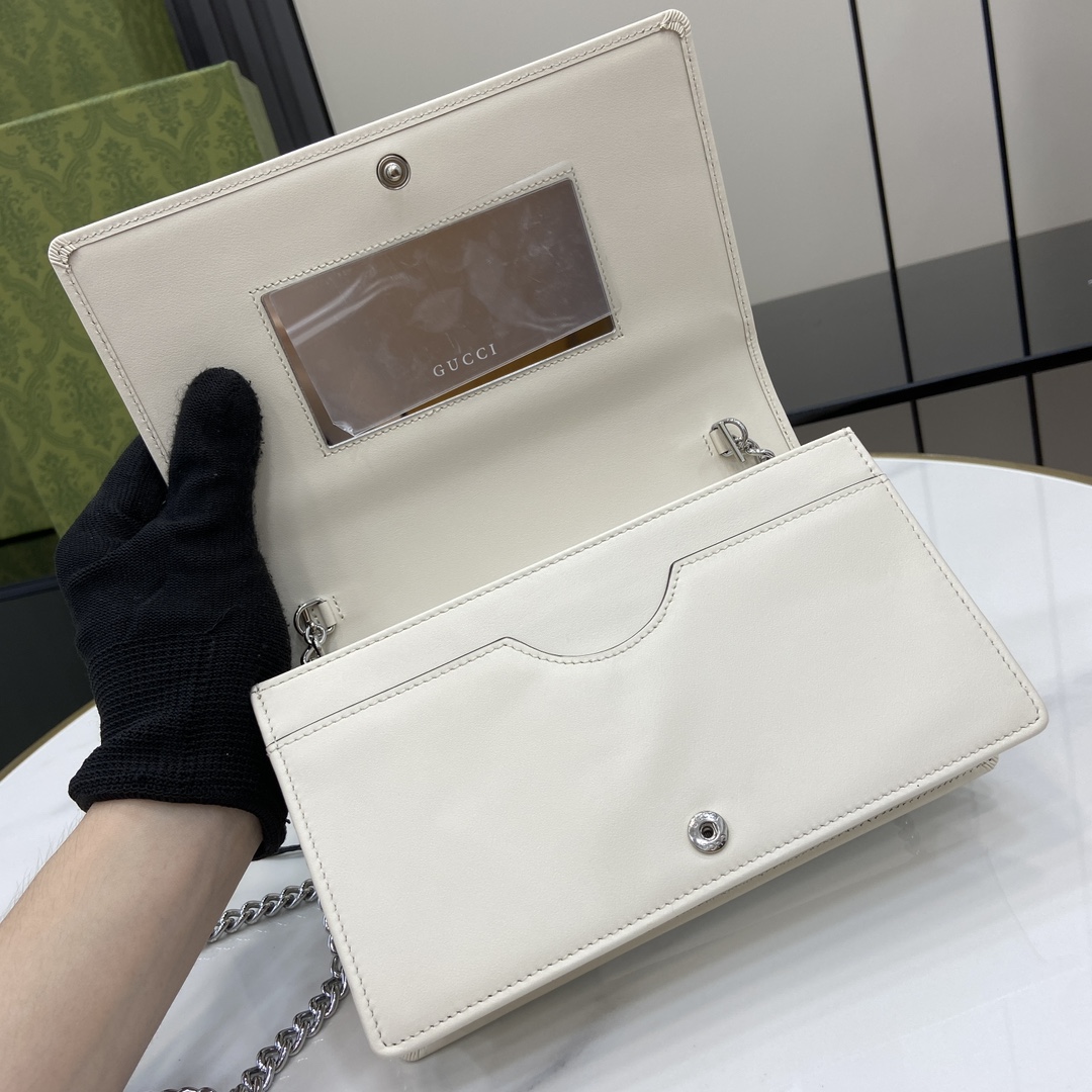 G*u*i gg marmont chain wallet