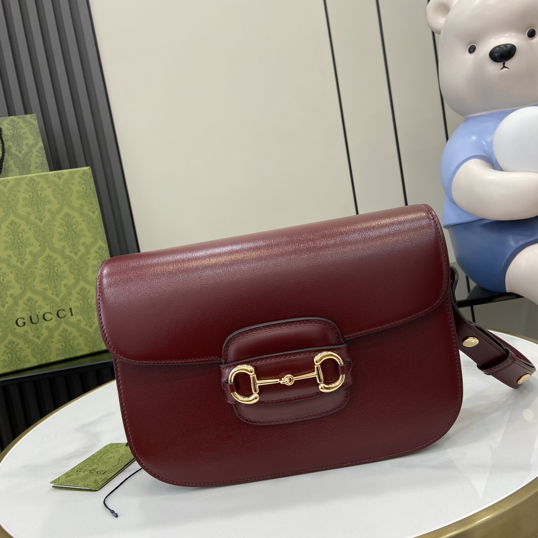 G*u*i G*u*i horsebit 1955 small shoulder bag