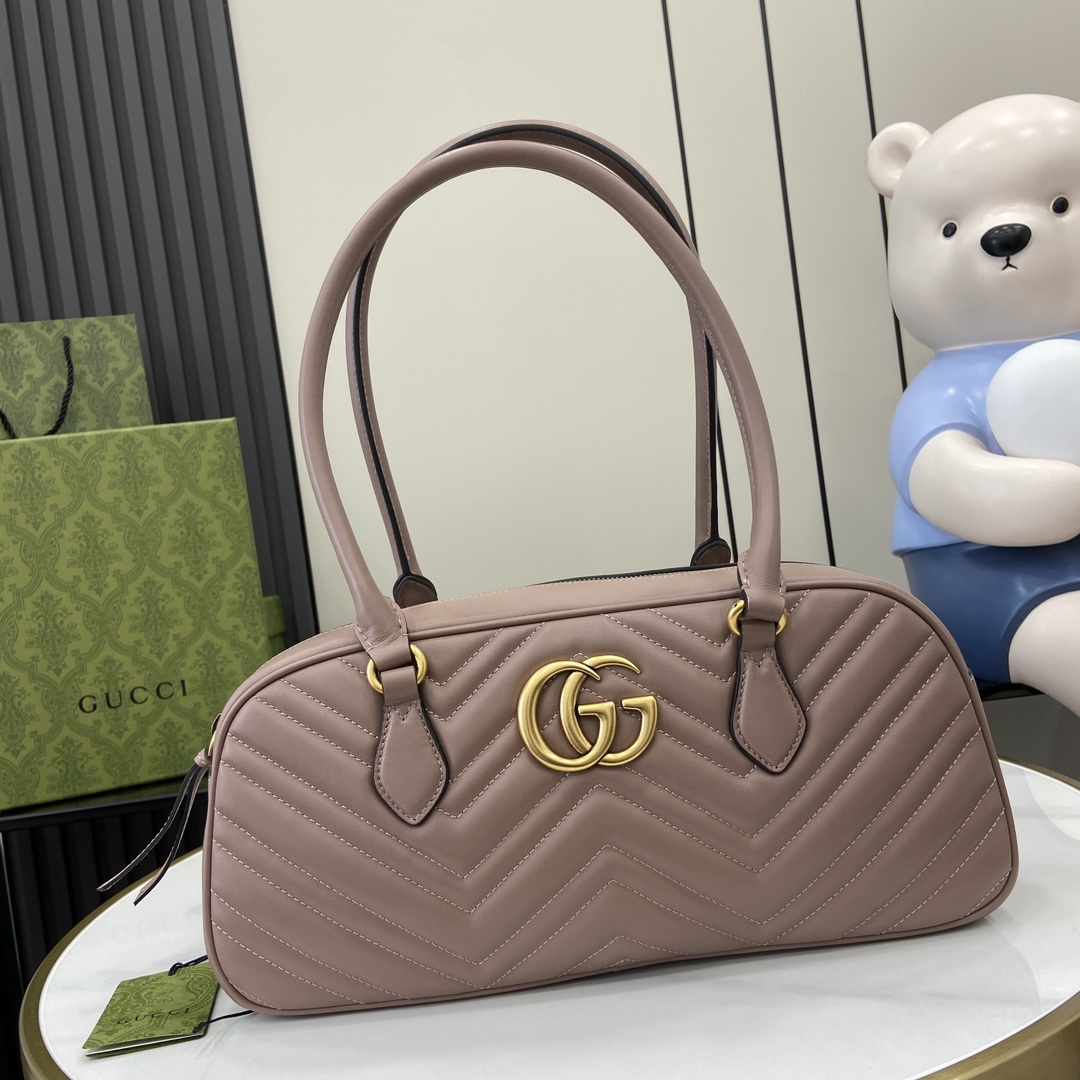 G*u*i gg marmont medium top handle bag