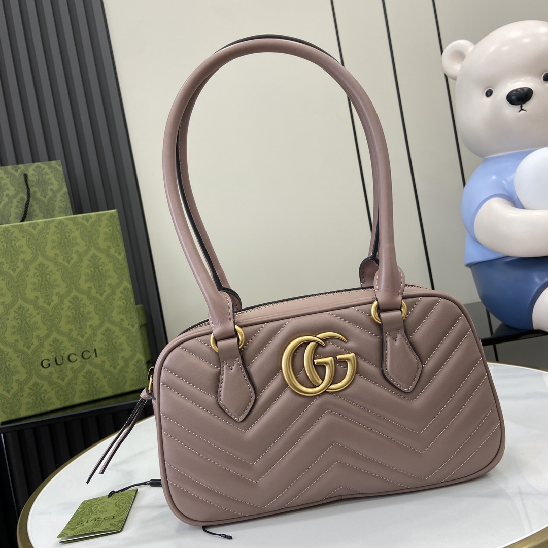 G*u*i gg marmont small top handle bag