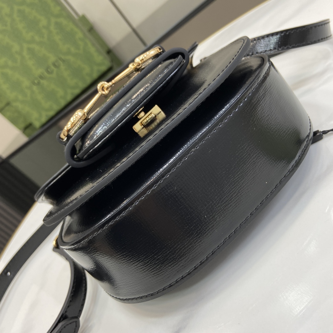 G*u*i G*u*i horsebit 1955 mini top handle bag