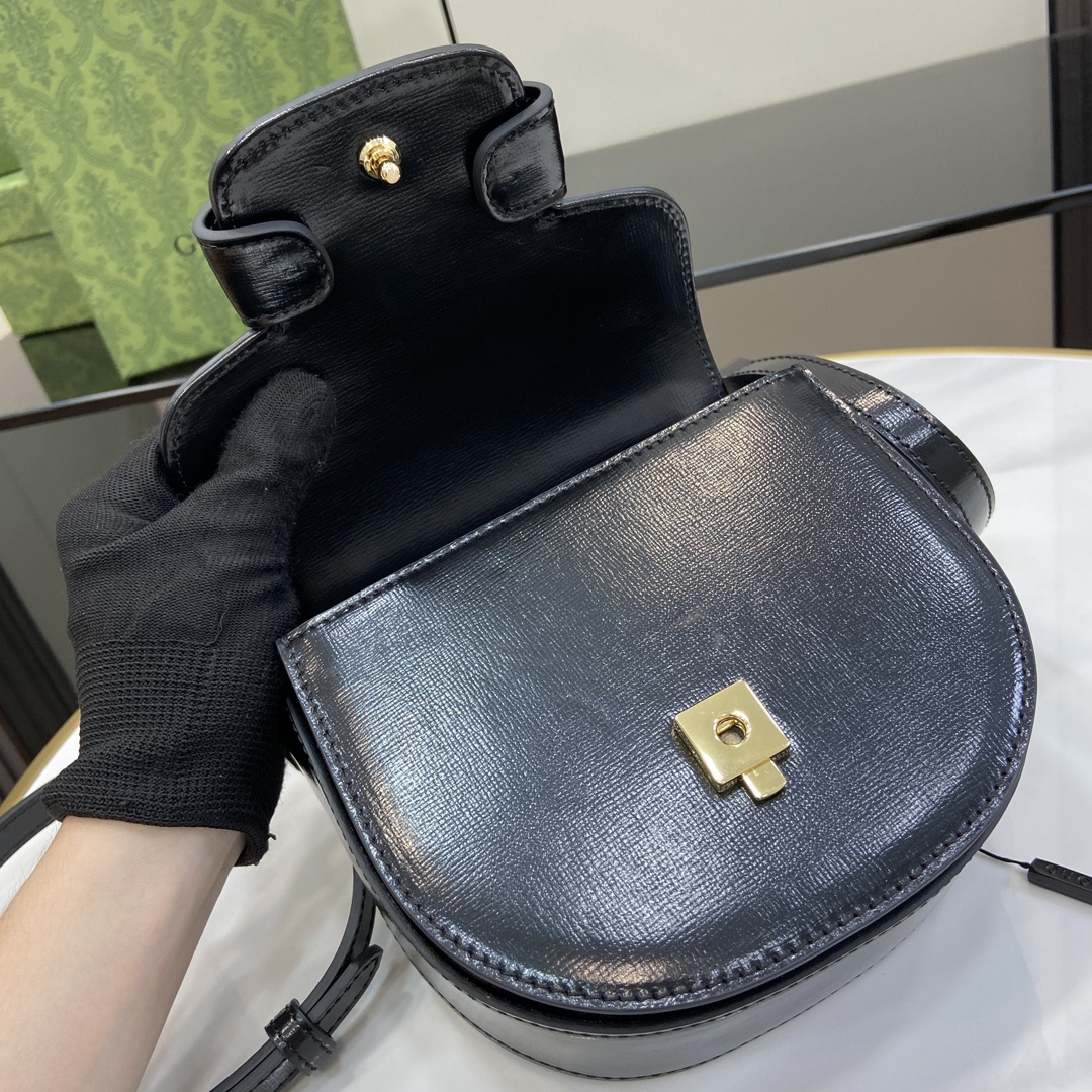 G*u*i G*u*i horsebit 1955 mini top handle bag
