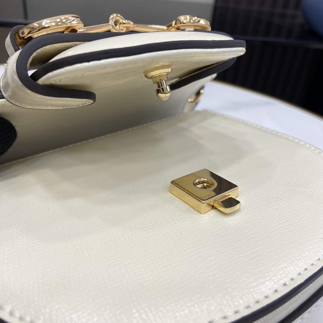 G*u*i G*u*i horsebit 1955 mini top handle bag