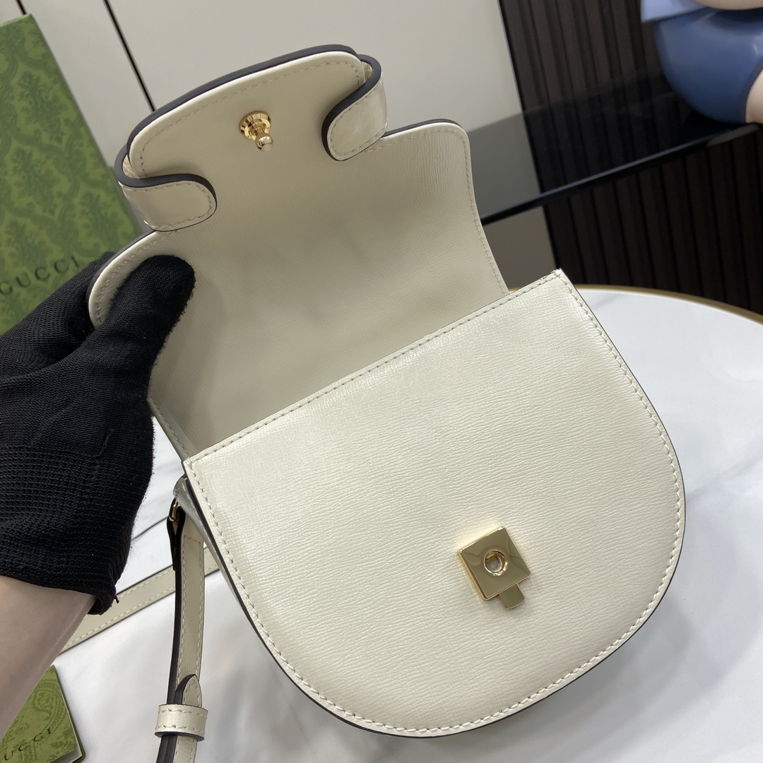 G*u*i G*u*i horsebit 1955 mini top handle bag