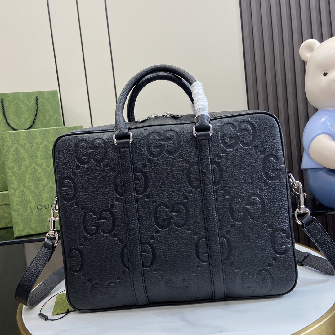 G*u*i jumbo gg briefcase