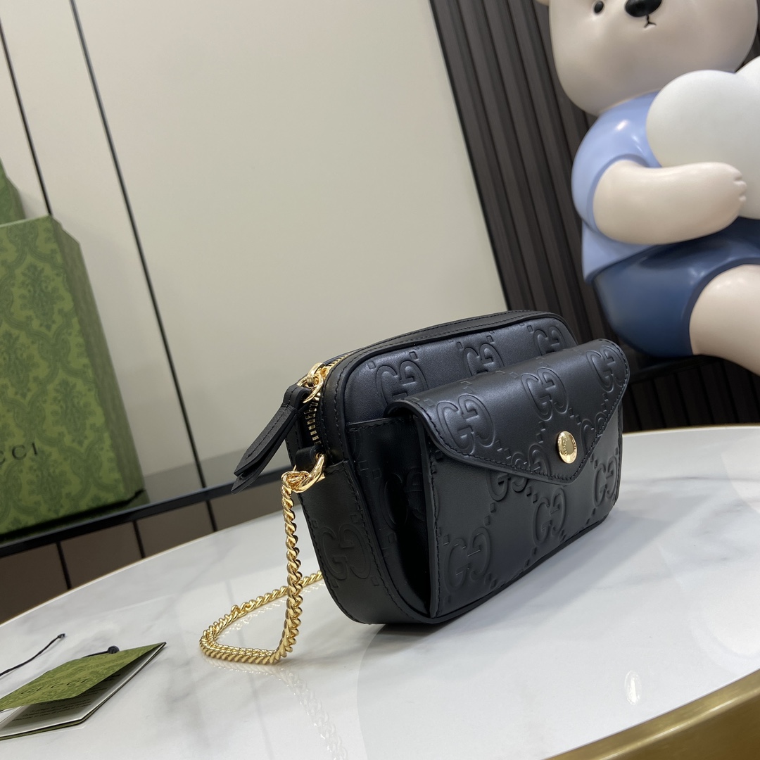 g*u*i gg S*per mini shoulder bag