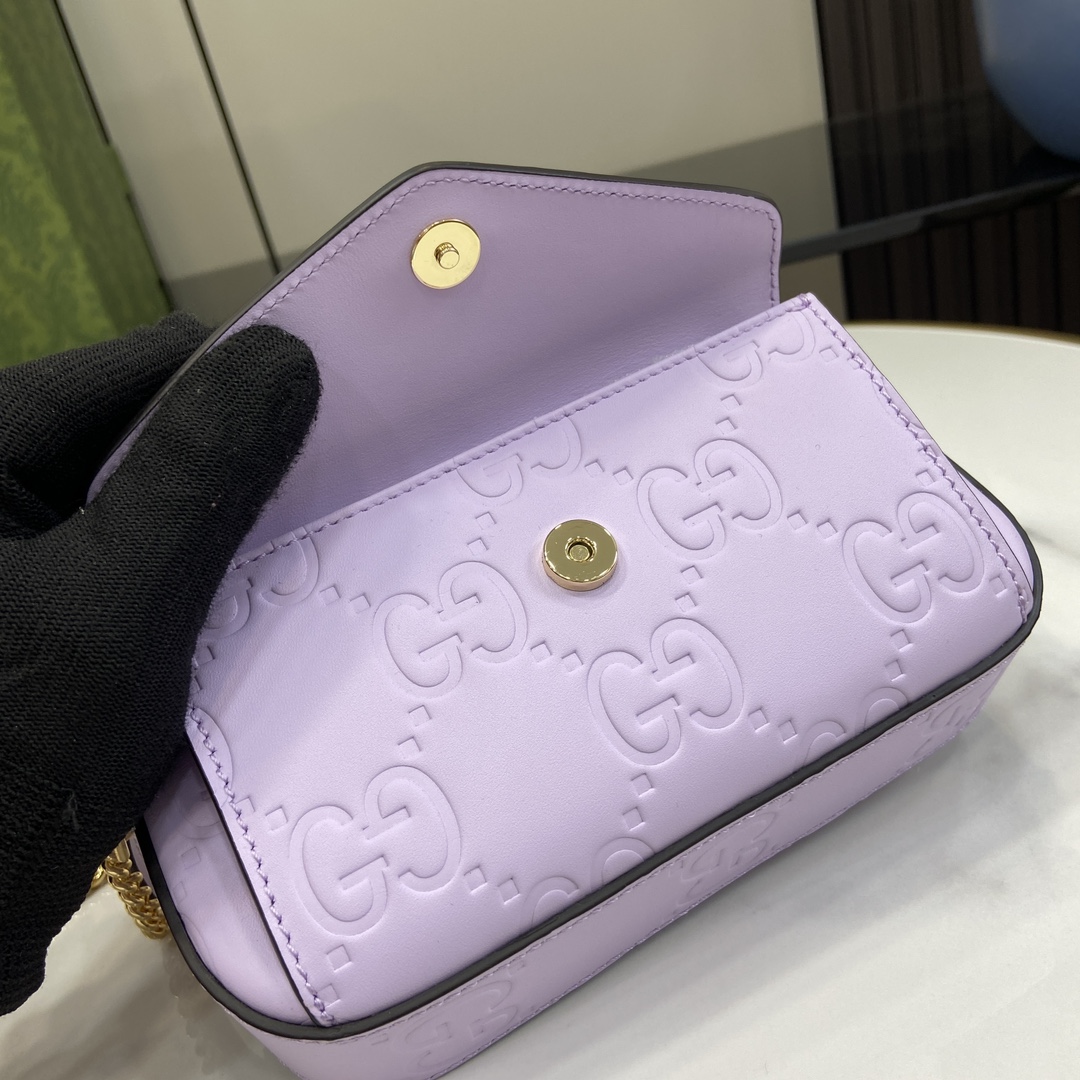 g*u*i gg S*per mini shoulder bag