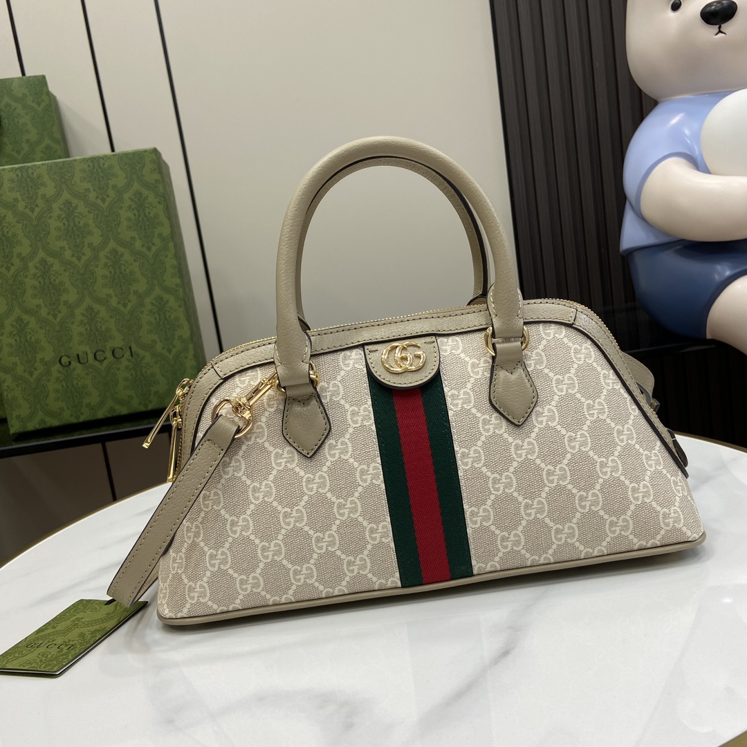 G*u*i ophidia small top handle bag