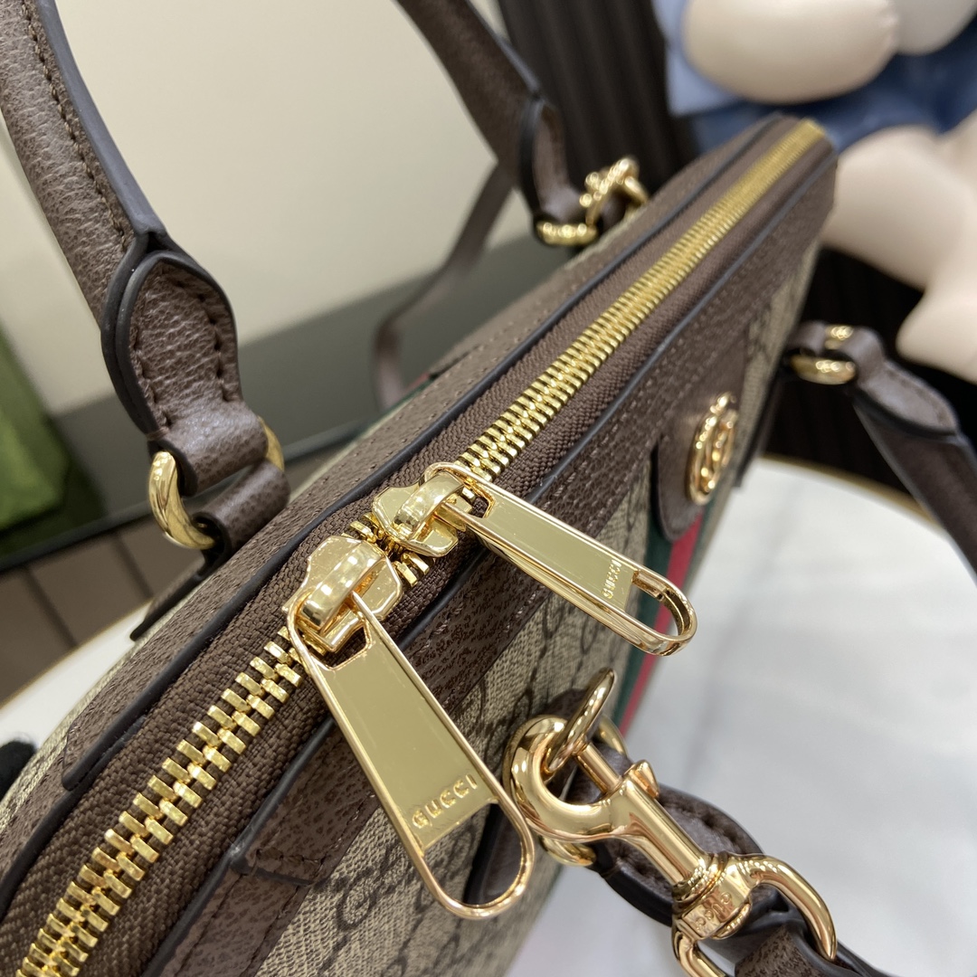 G*u*i ophidia medium top handle bag