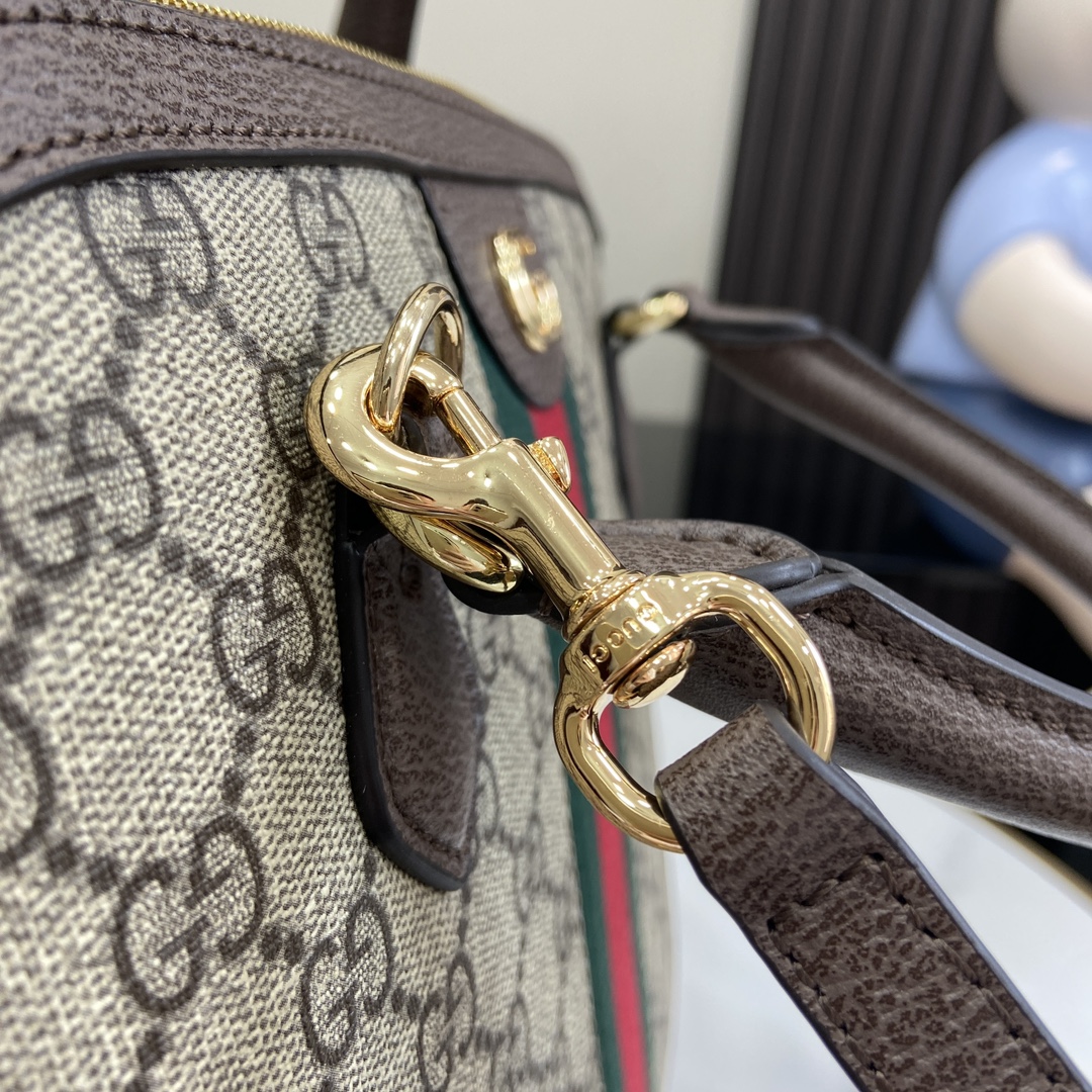 G*u*i ophidia medium top handle bag