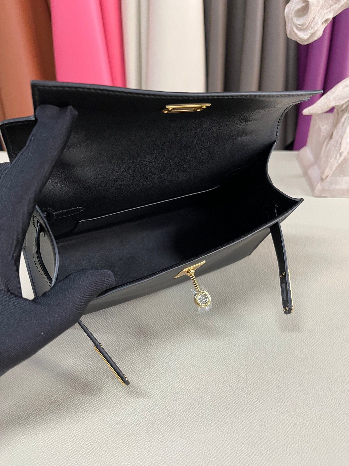 H**mes kelly pochette
