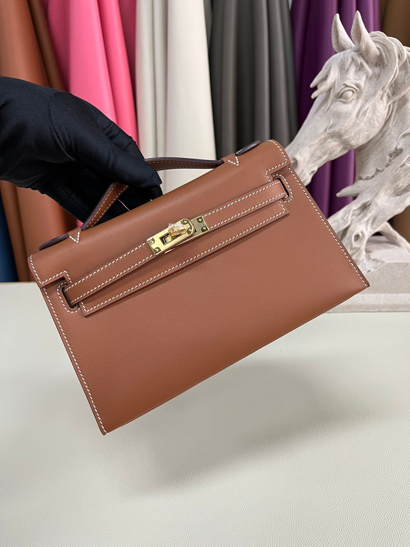 H**mes kelly pochette