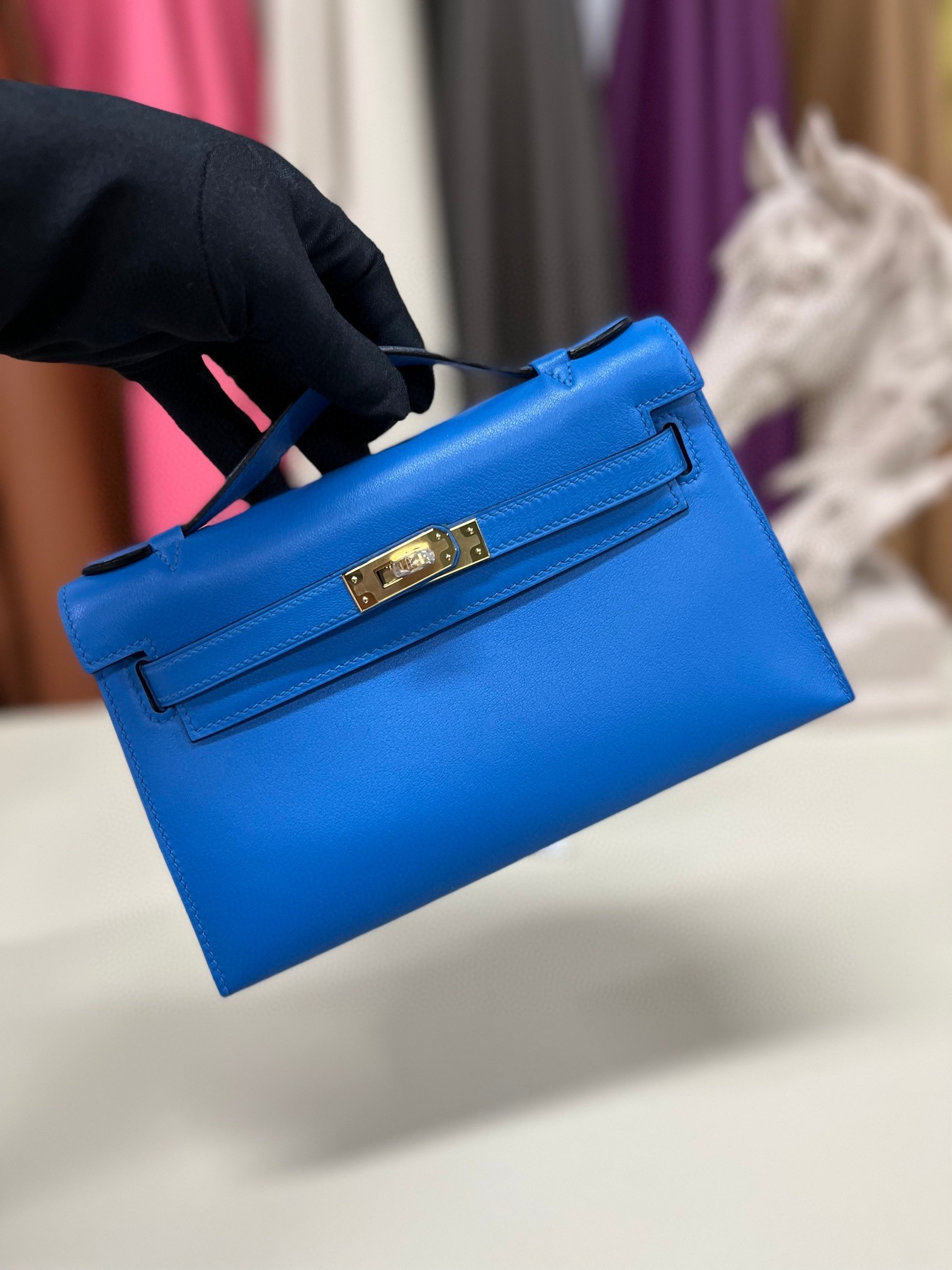 H**mes kelly pochette