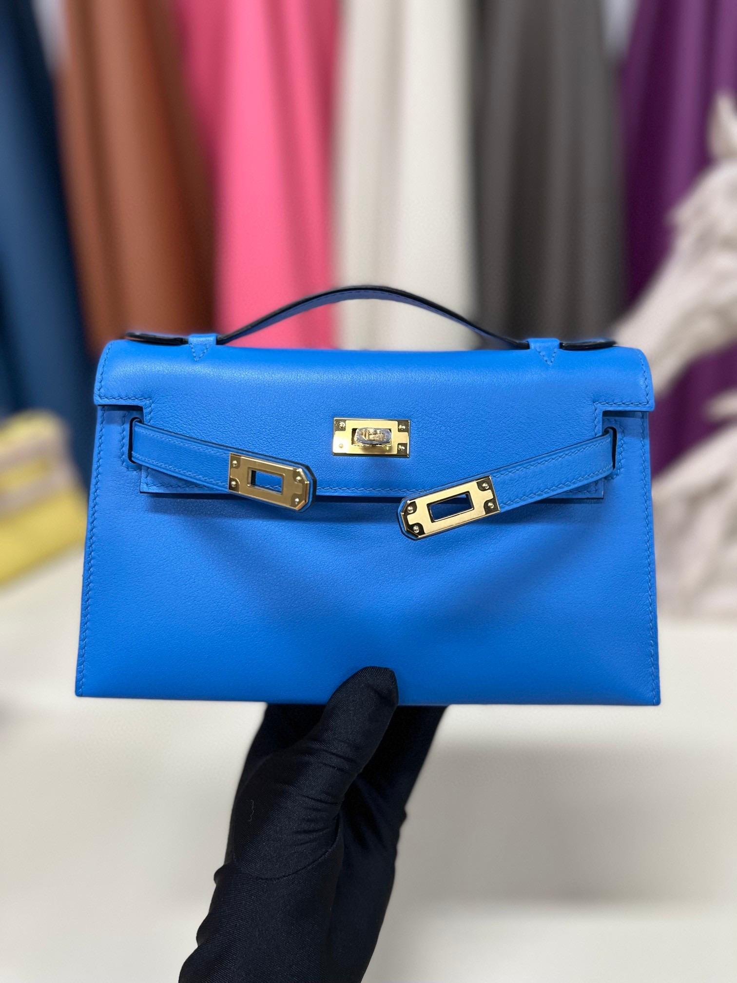 H**mes kelly pochette