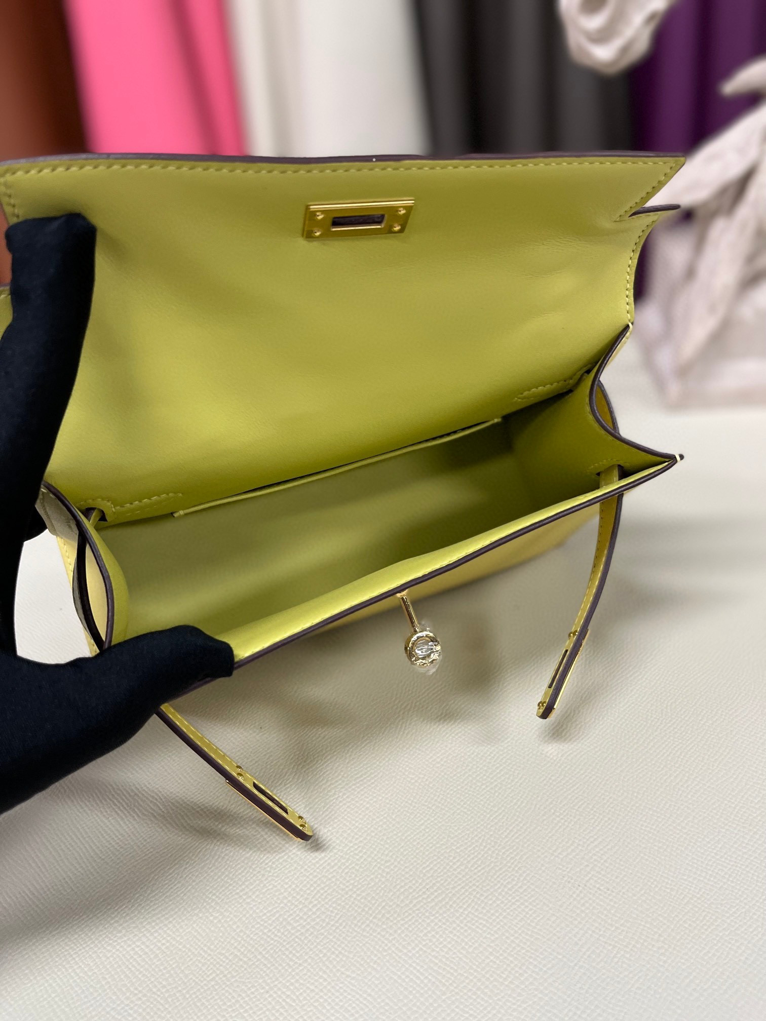H**mes kelly pochette