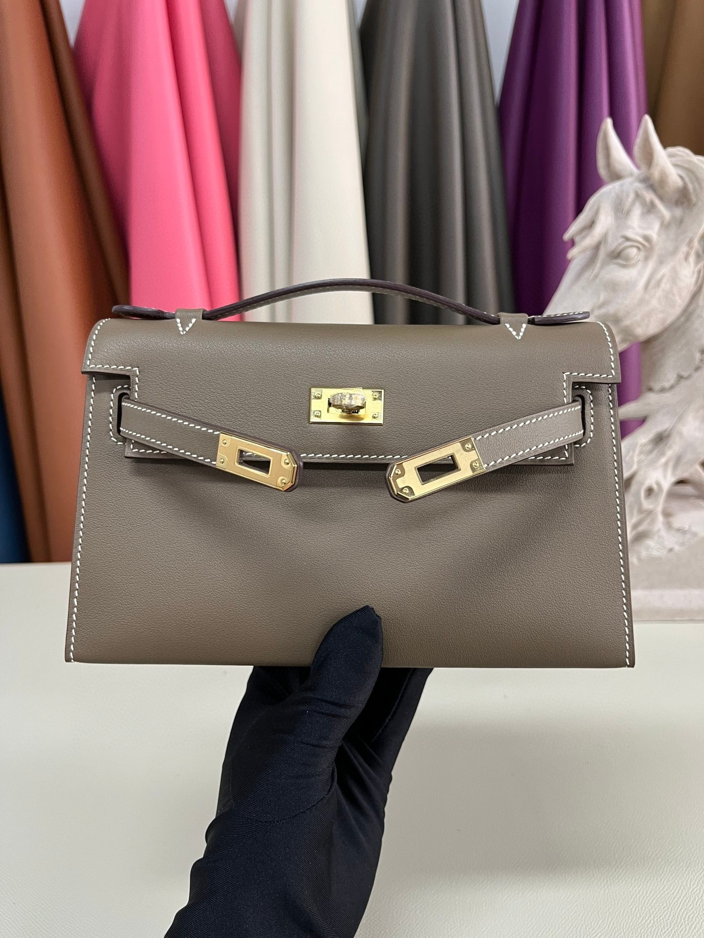 H**mes kelly pochette