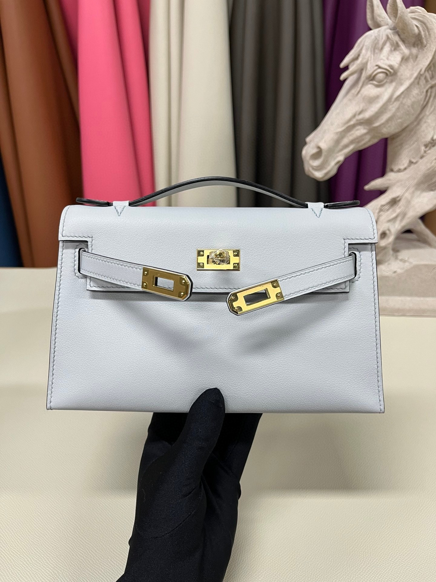 H**mes kelly pochette