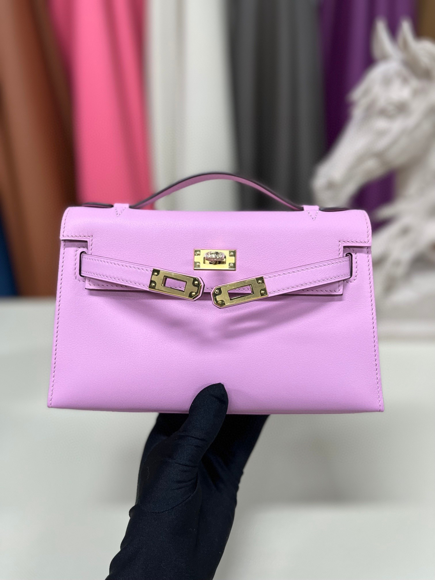 H**mes kelly pochette