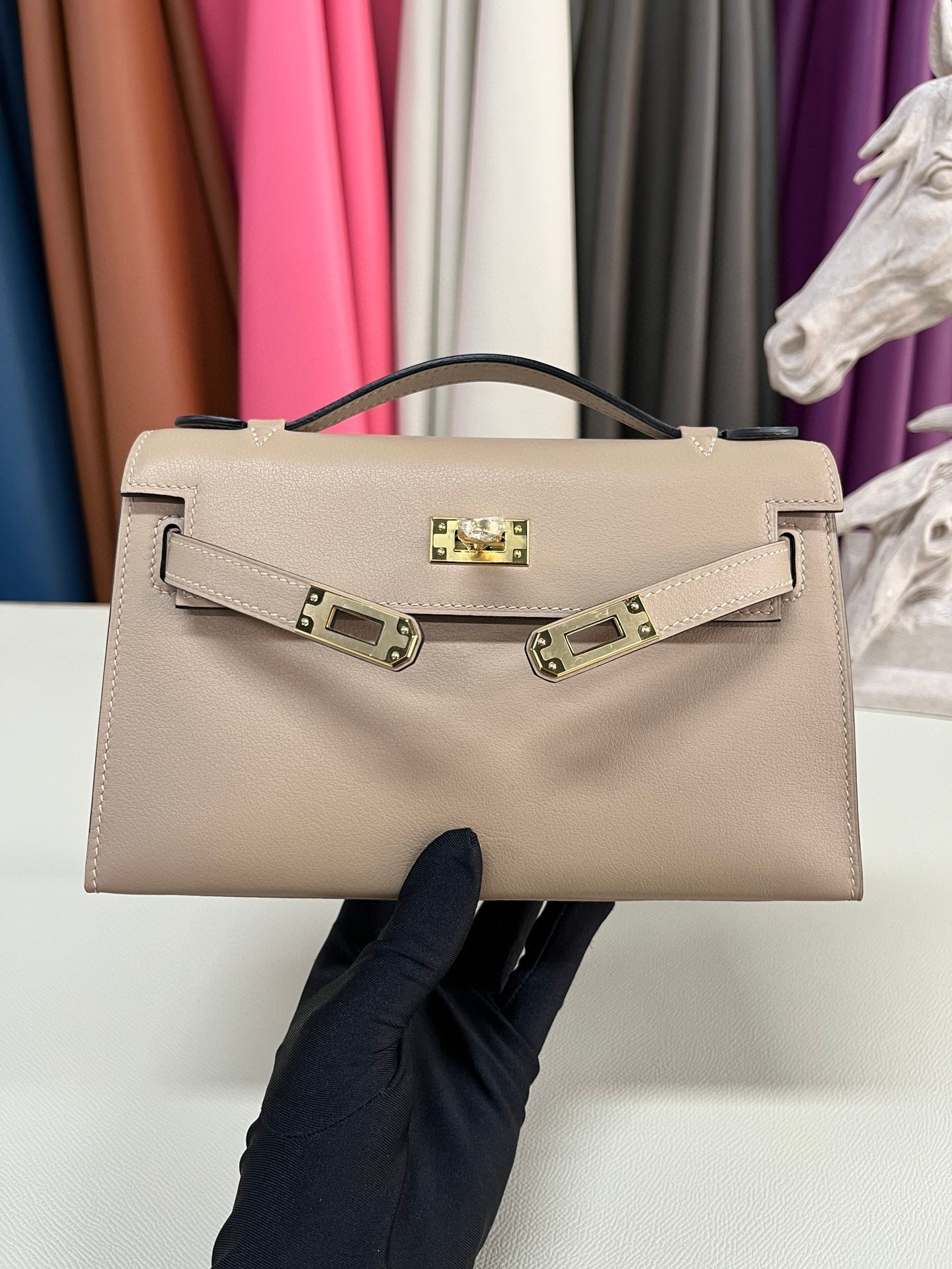 H**mes kelly pochette