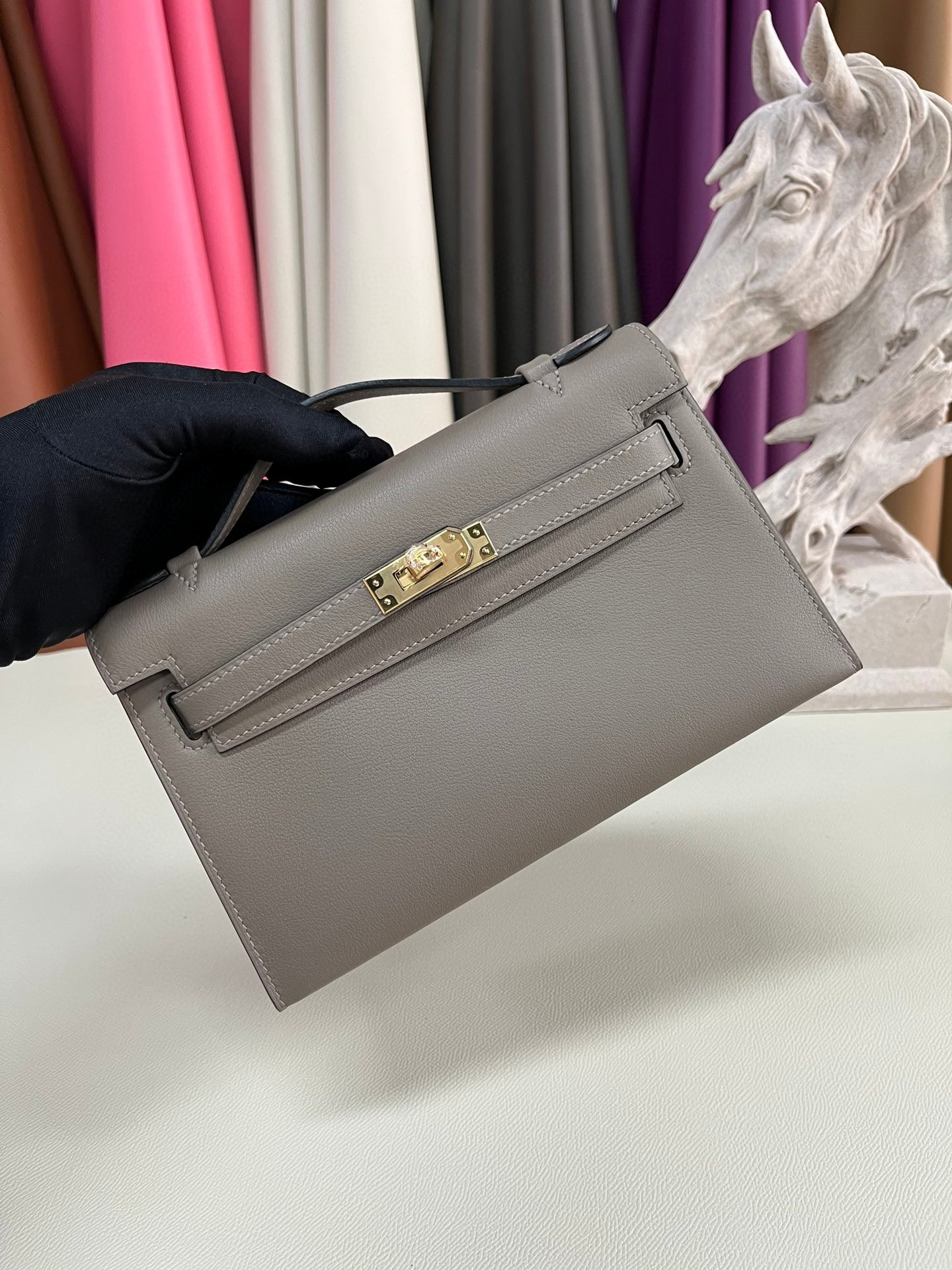 H**mes kelly pochette