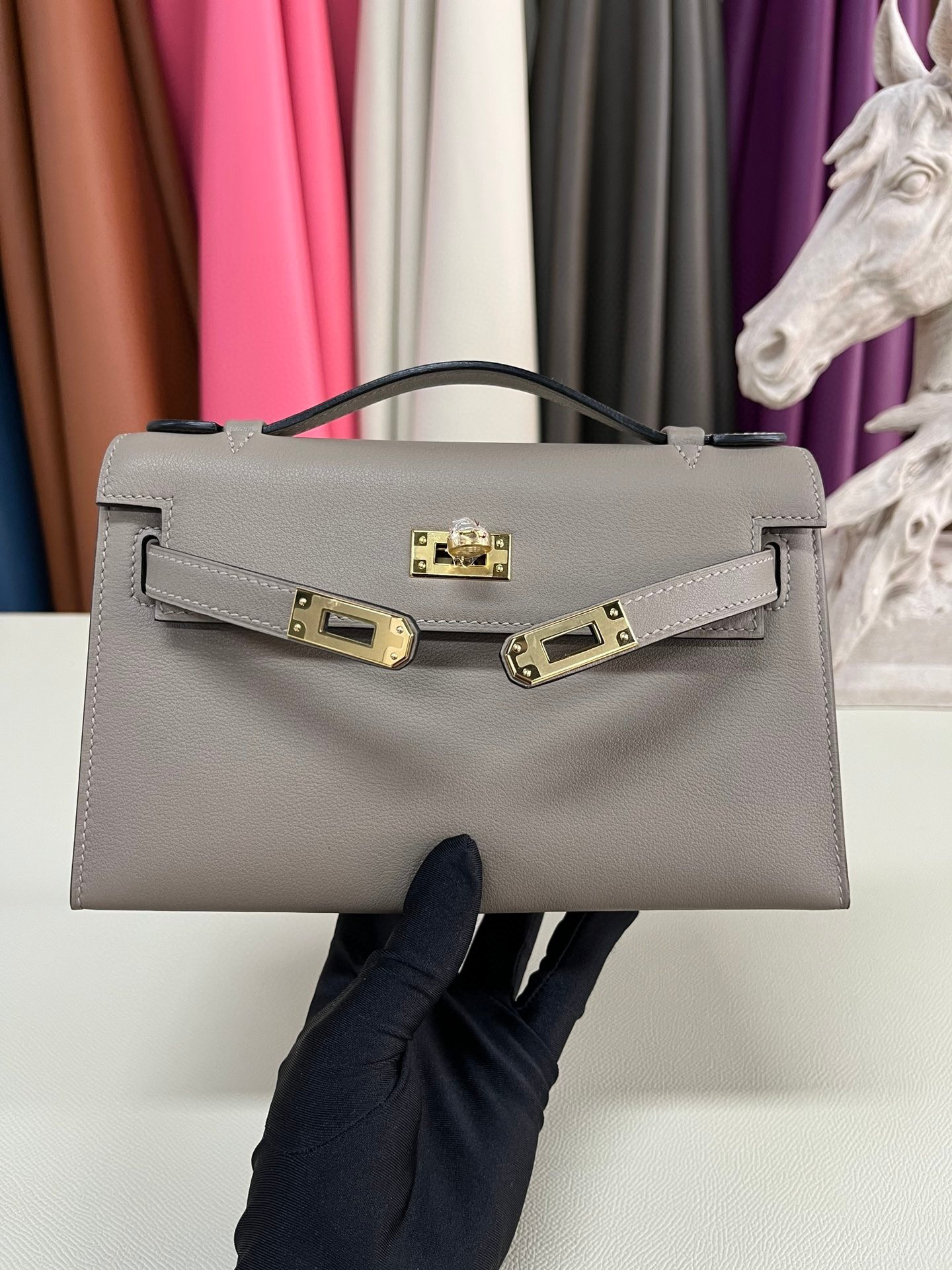 H**mes kelly pochette