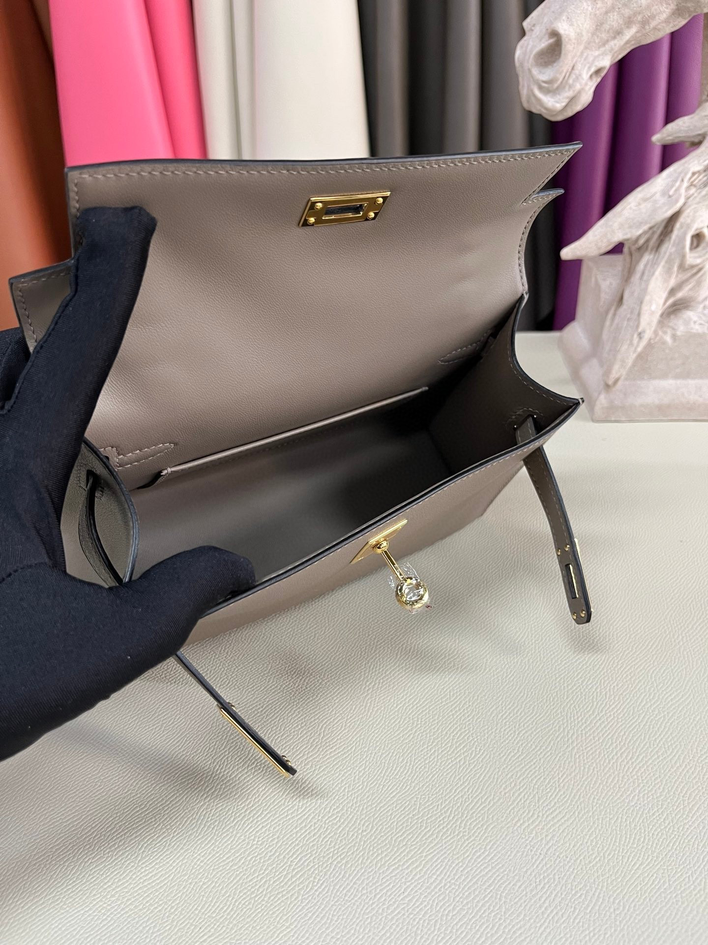 H**mes kelly pochette