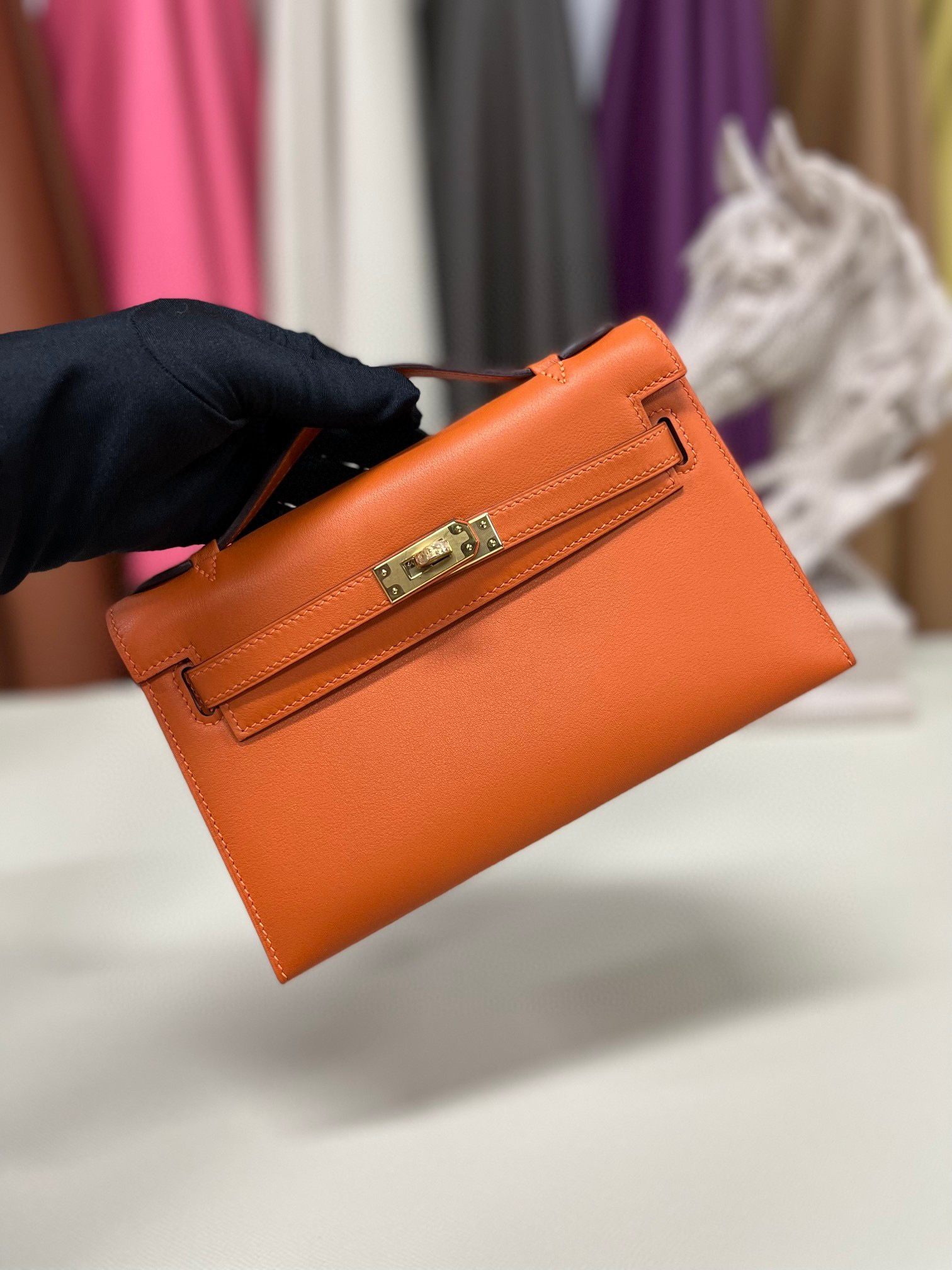 H**mes kelly pochette