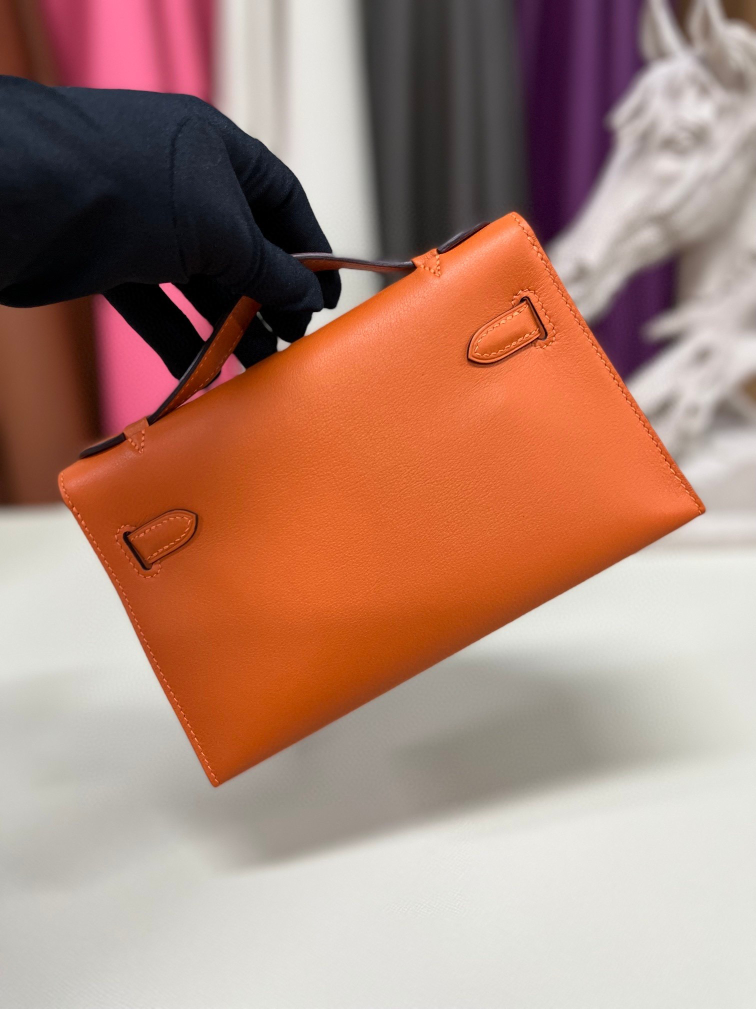 H**mes kelly pochette