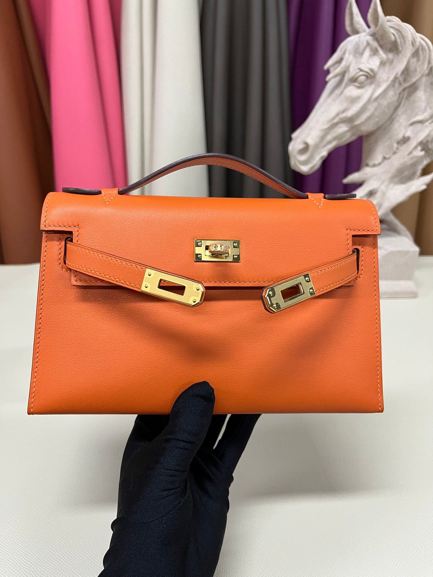 H**mes kelly pochette