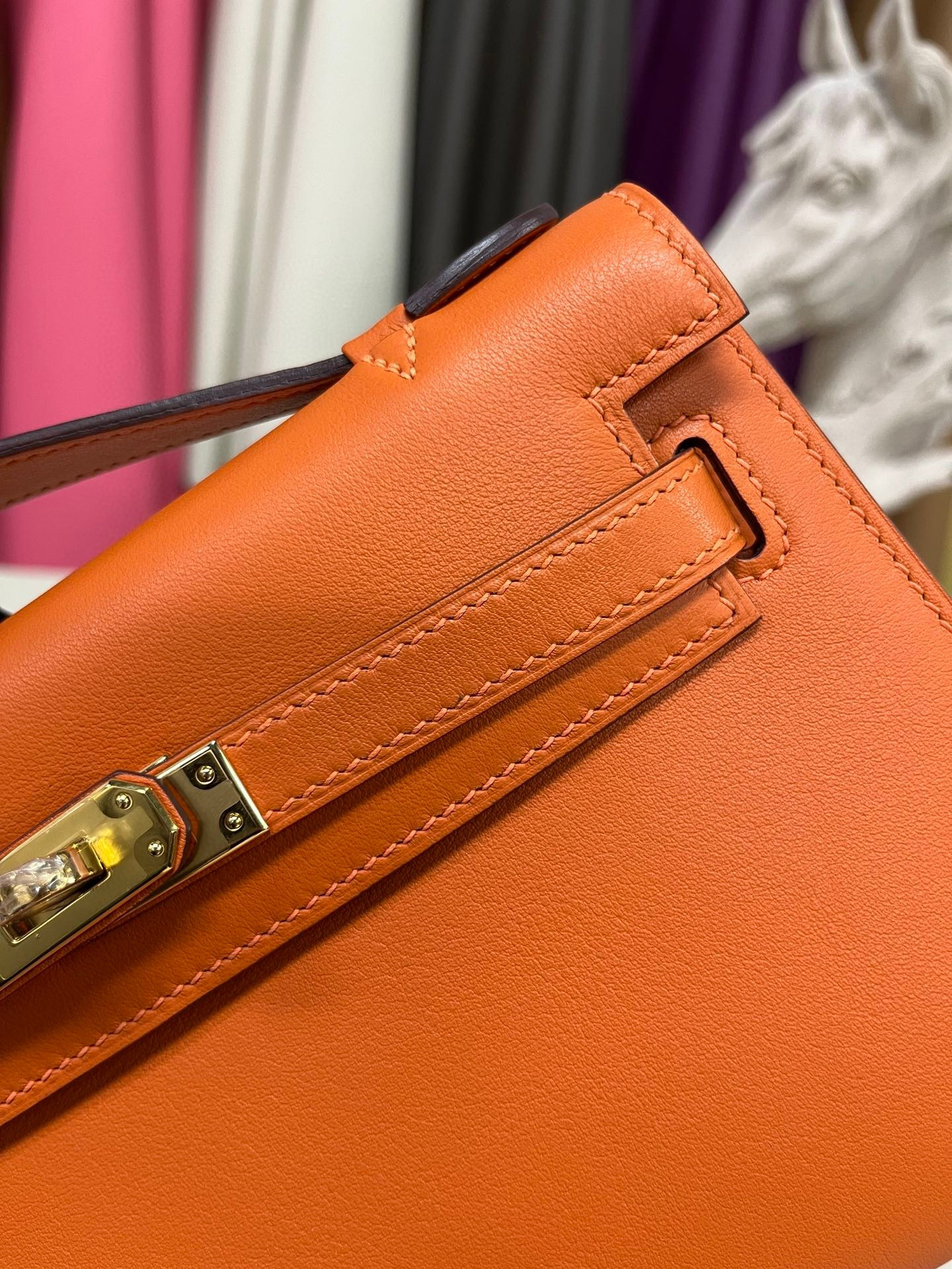 H**mes kelly pochette