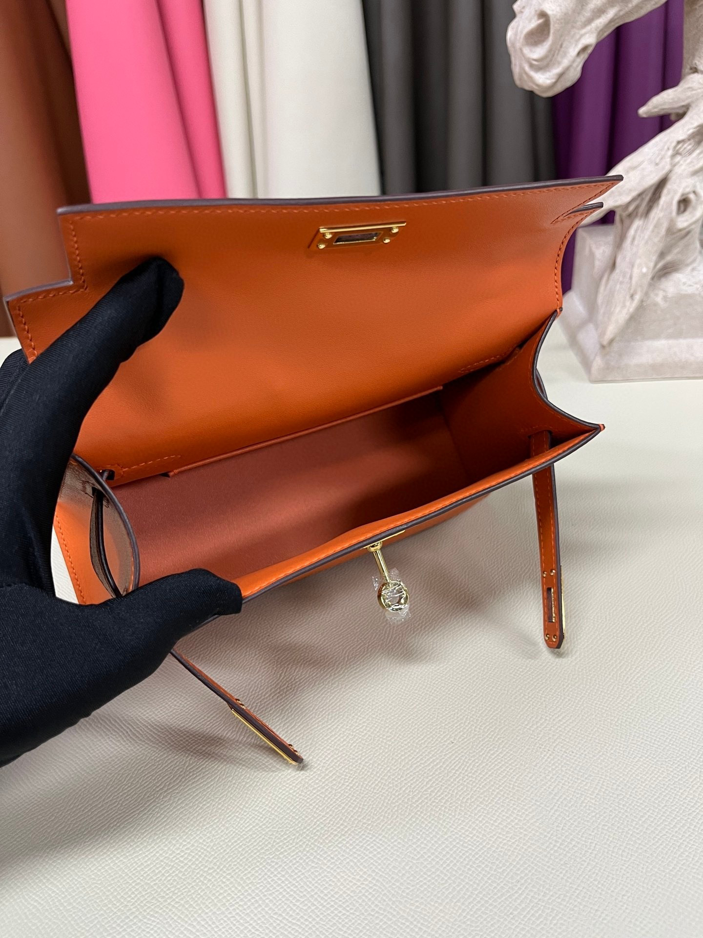 H**mes kelly pochette