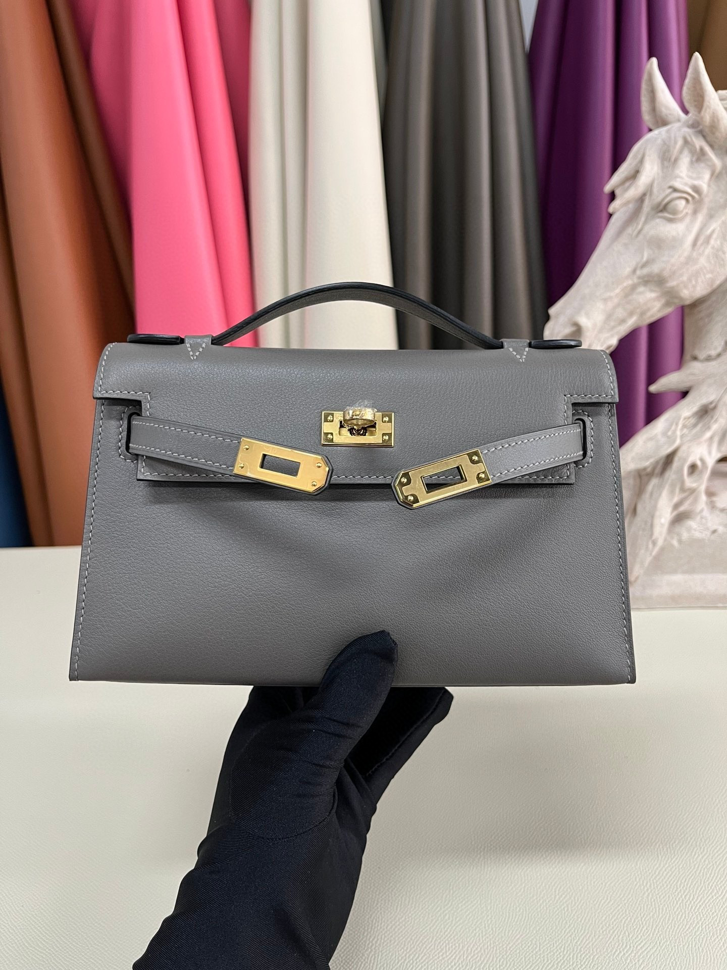 H**mes kelly pochette
