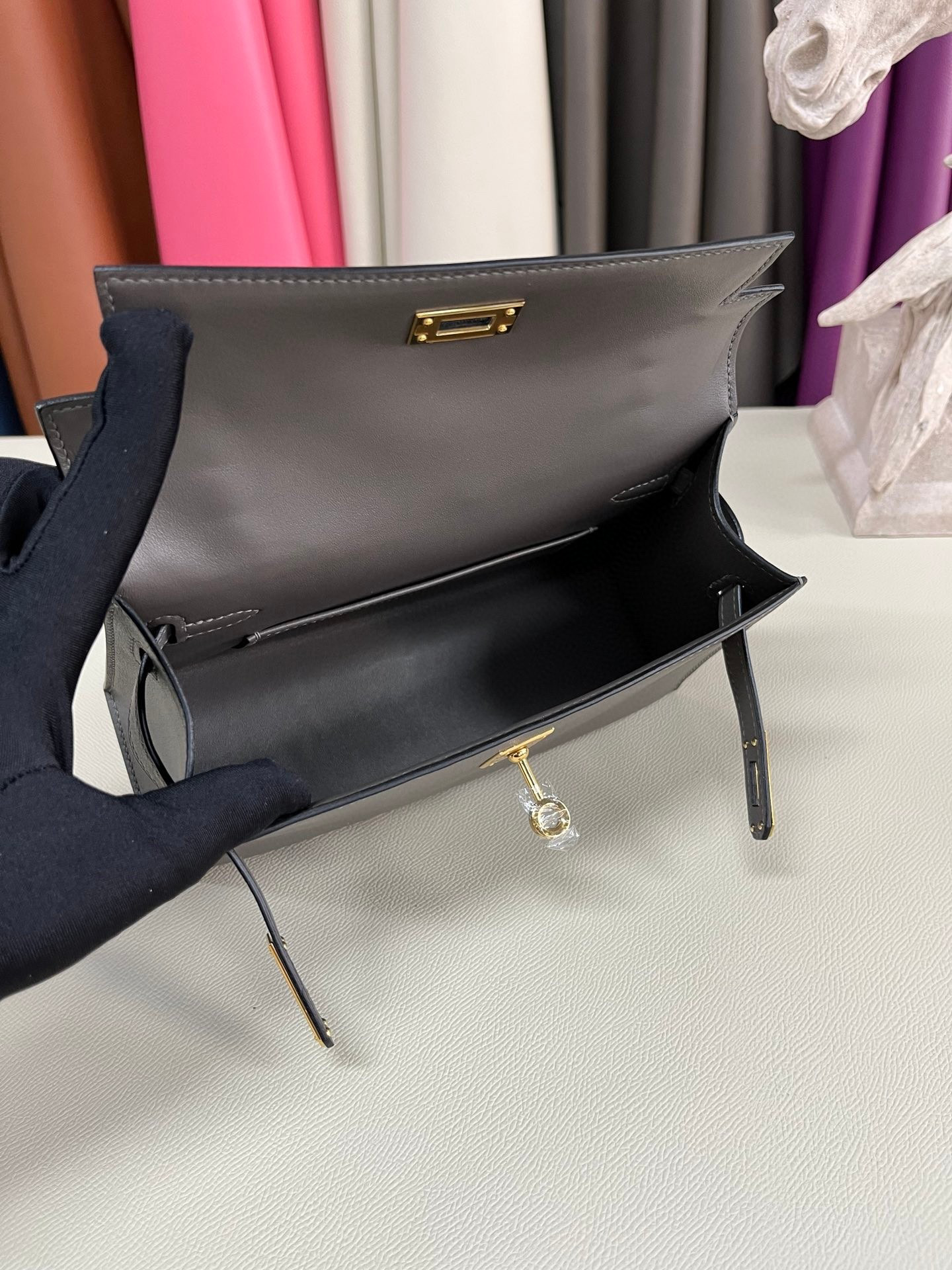 H**mes kelly pochette