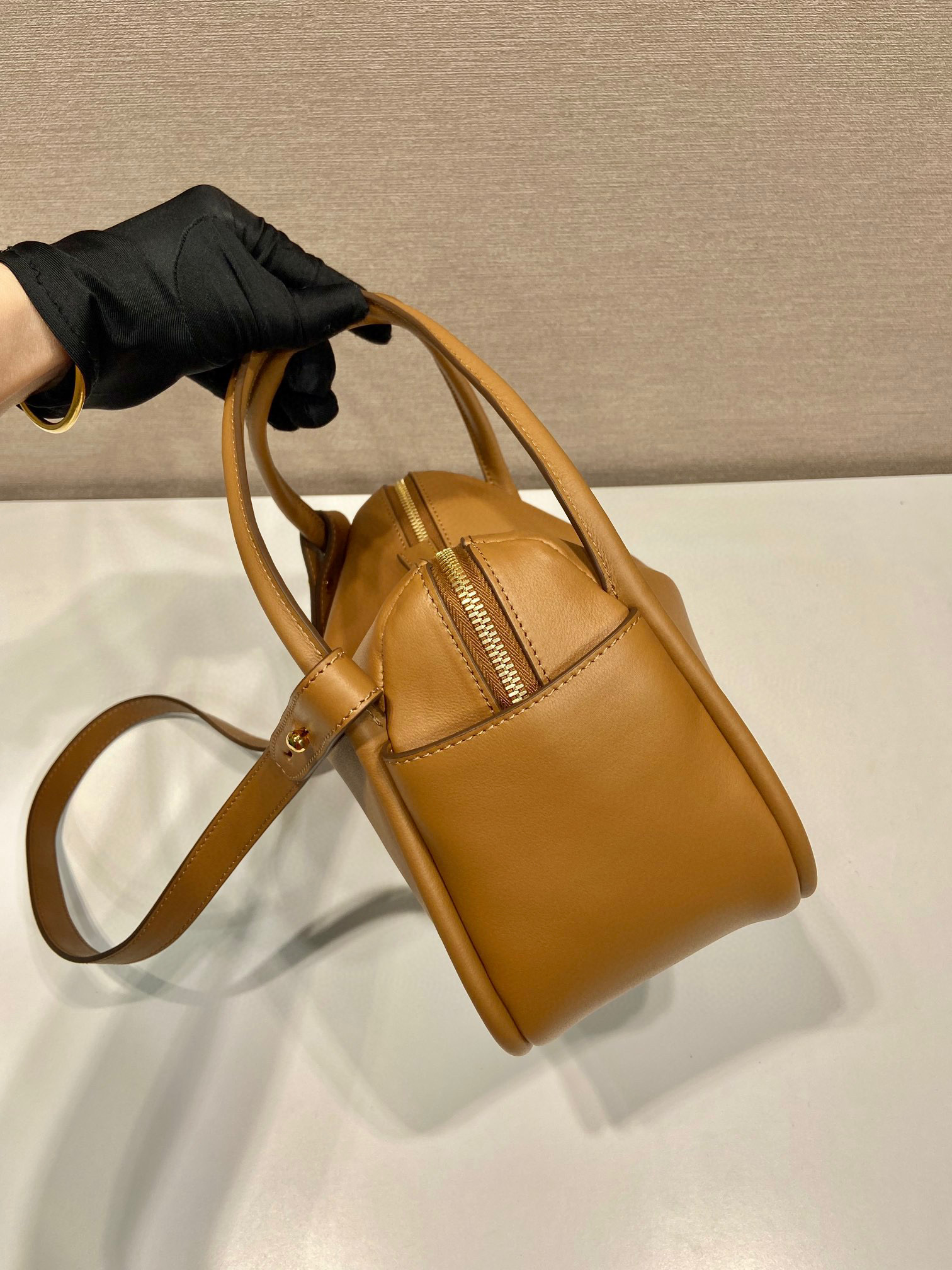 Pra*a darling leather handbag