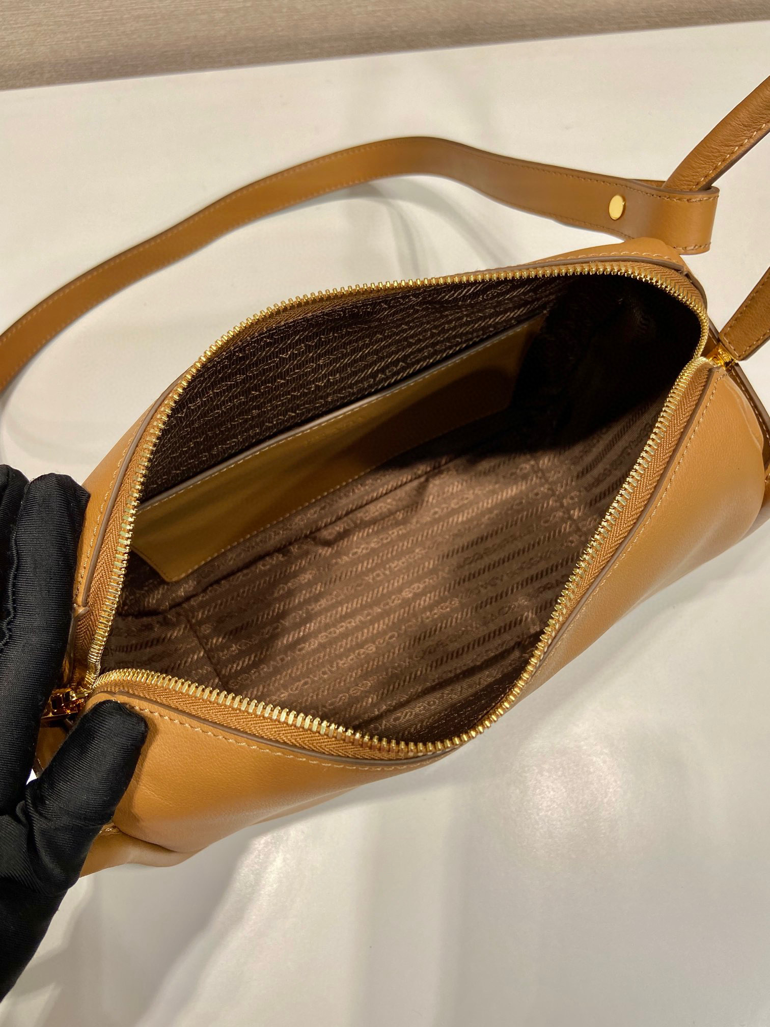 Pra*a darling leather handbag