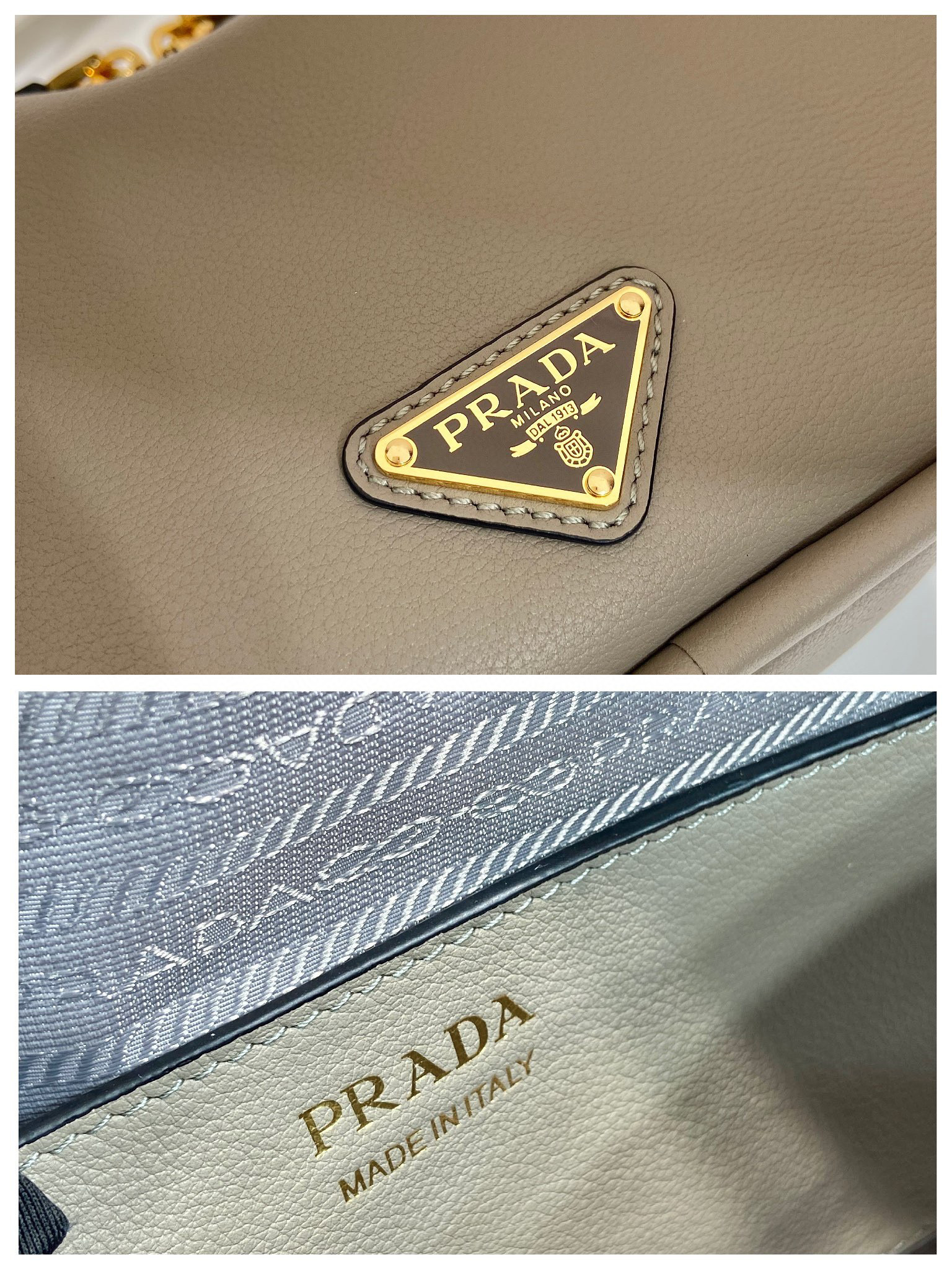 Pra*a darling leather handbag